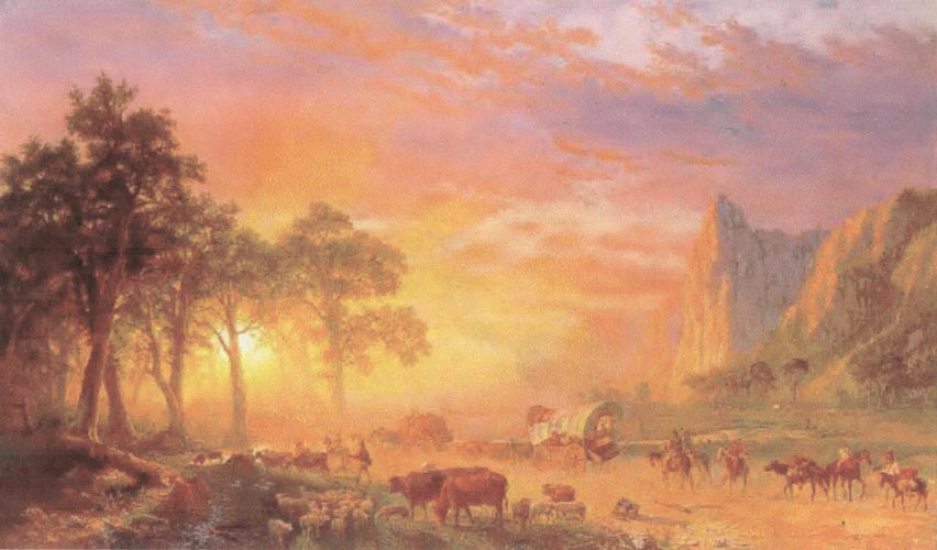 Albert Bierstadt The Oregon Trail